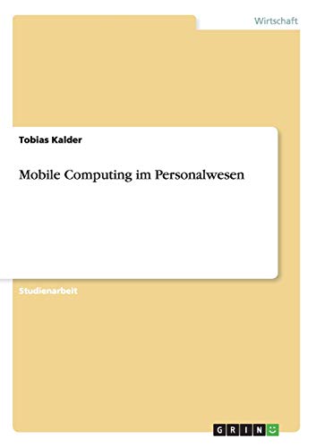 Mobile Computing im Personalwesen