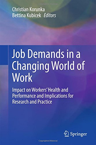 Job Demands in a Changing World of Work: Impact on Workers' Health and Performance and Implications for Research and Practice