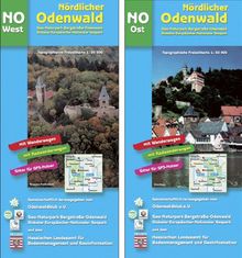 Freizeitkarte Nördlicher Odenwald