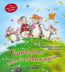 Familie Maus erlebt die Jahreszeiten