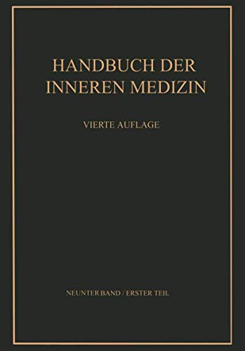 Herz und Kreislauf 6 (Handbuch der inneren Medizin, 9 / 6, Band 9)