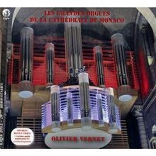 Die Große Orgel Der Kathedrale Von Monaco