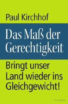 Das Maß der Gerechtigkeit: Bringt unser Land wieder ins Gleichgewicht!