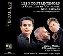 Les 3 Contre-ténors: Le Concours de virtuosité des Castrats (CD & DVD)