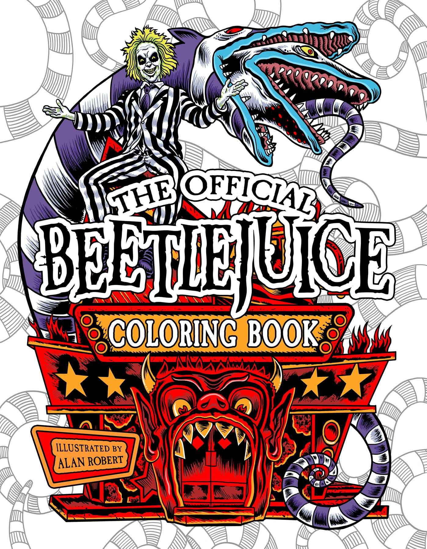 Alan Robert Beetlejuice, The Official Coloring Book