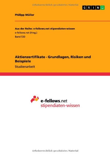 Aktienzertifikate - Grundlagen, Risiken und Beispiele
