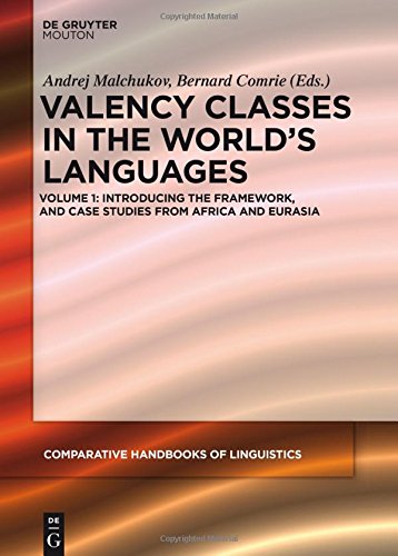 Valency Classes in the World's Languages: Introducing the Framework, and Case Studies from Africa and Eurasia (Comparative Handbooks of Linguistics)