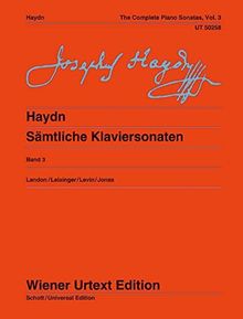 Sämtliche Klaviersonaten: Nach den Quellen herausgegeben von Christa Landon, revidiert von Ulrich Leisinger. Vol. 3. Klavier. (Wiener Urtext Edition)