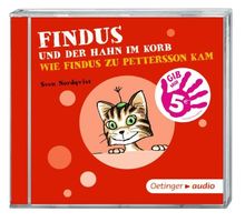 Findus und der Hahn im Korb / Wie Findus zu Pettersson kam SA (CD): Lesung, ca. 43 Min. Aktion "Gib mir fünf"