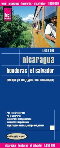 Reise Know-How Landkarte Nicaragua, Honduras, El Salvador (1:650.000): world mapping project