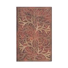 Paperblanks 12-Monatskalender Softcover Flexi 2025, Wildwood, Maxi, Horizontal, Elastikband-Verschluss