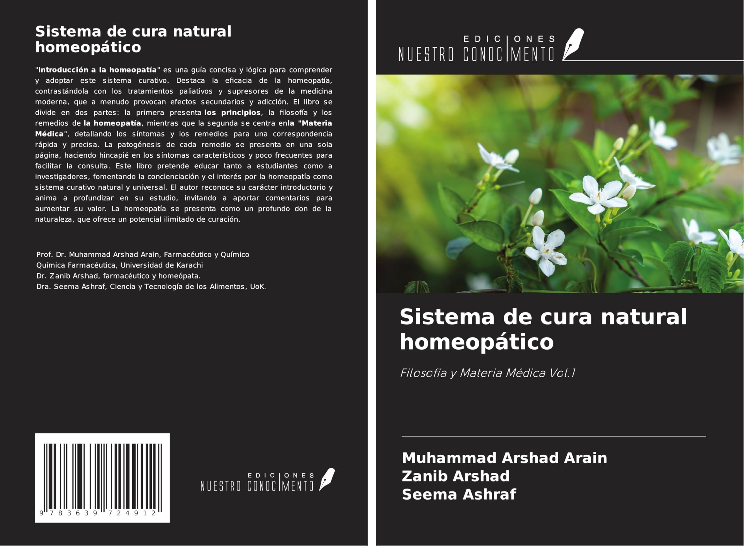 Sistema de cura natural homeopático: Filosofía y Materia Médica Vol.1