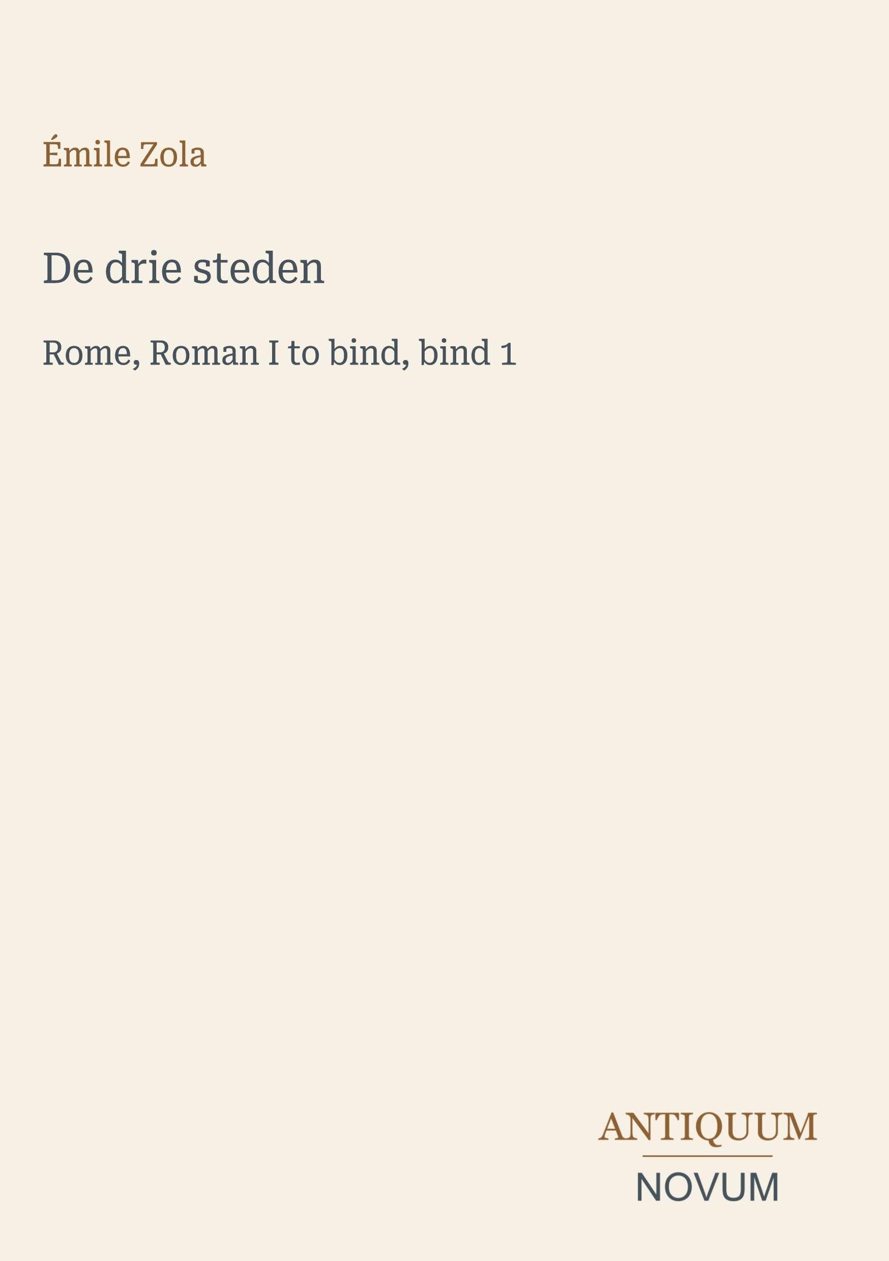 De drie steden