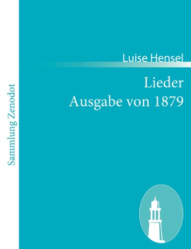 Lieder Ausgabe von 1879