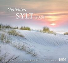 Geliebtes Sylt 2024 - DUMONT Wandkalender - mit den wichtigsten Feiertagen - Format 38,0 x 35,5 cm