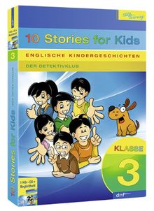 Englische Kindergeschichten, 10 Stories for Kids, Klasse 3: Spannende Piratengeschichten. CD mit 10 englischen Geschichten für Kinder