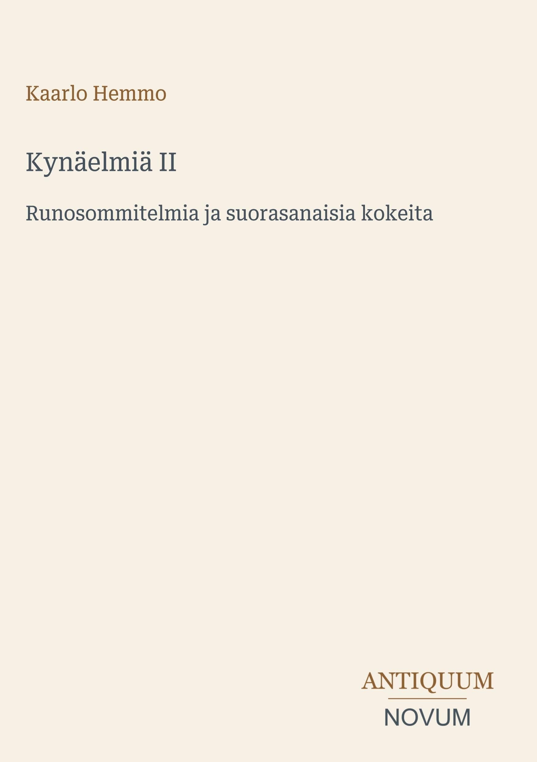 Kynäelmiä II