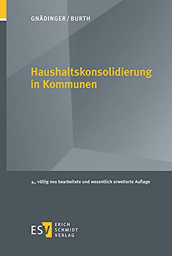 Gnädinger, Marc: Haushaltskonsolidierung in Kommunen