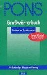 PONS Großwörterbuch Deutsch als Fremdsprache