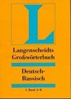 Langenscheidts Großwörterbuch, Deutsch-Russisch, 2 Bdn.