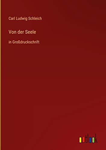 Von der Seele: in Großdruckschrift