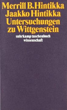 Untersuchungen zu Wittgenstein (suhrkamp taschenbuch wissenschaft)