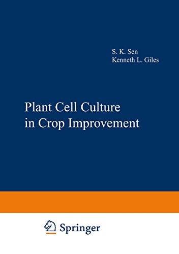 Plant Cell Culture in Crop Improvement (Basic Life Sciences, 22, Band 22)