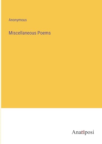 Miscellaneous Poems