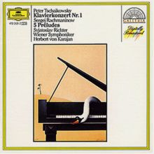 Galleria - Tschaikowsky / Rachmaninoff: Klavierkonzert Nr. 1 & 5 Preludes von Svjatoslav Richter | CD | Zustand sehr gut