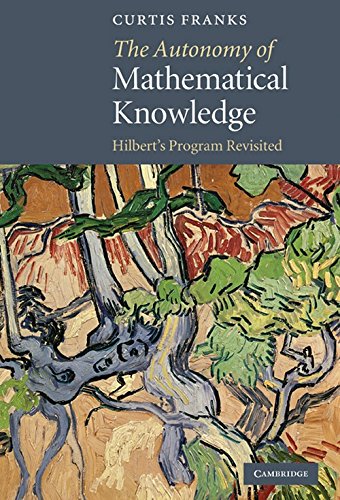 The Autonomy of Mathematical Knowledge: Hilbert's Program Revisited