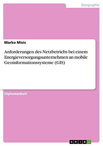 Anforderungen des Netzbetriebs bei einem Energieversorgungsunternehmen an mobile Geoinformationssysteme (GIS): Diplomarbeit