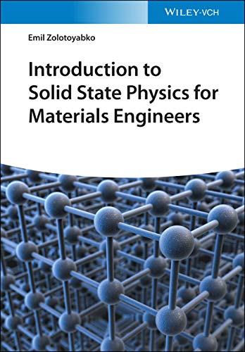 Introduction to Solid State Physics for Materials Engineers - Emil Zolotoyabko Kartoniert (TB)
