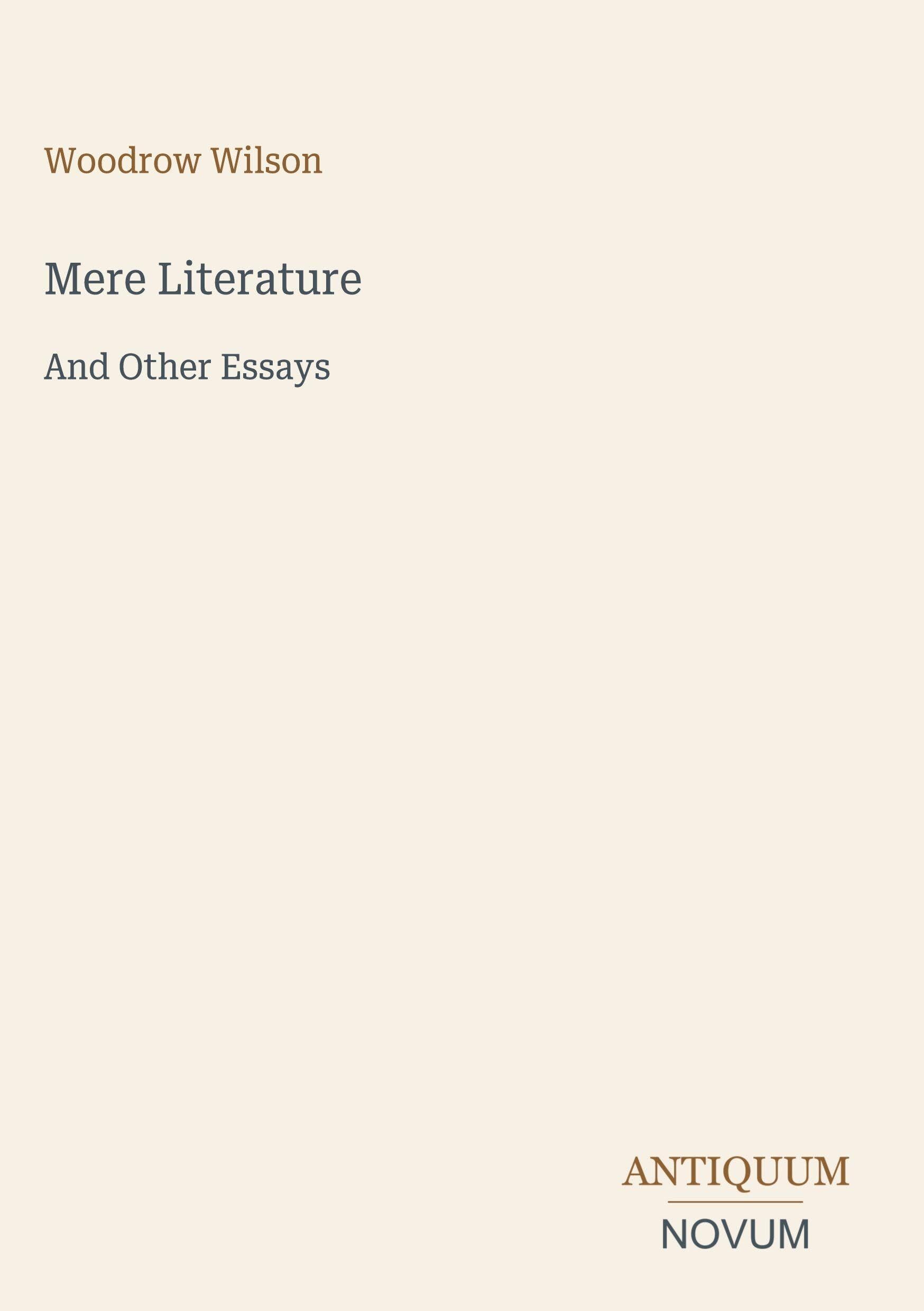 Mere Literature