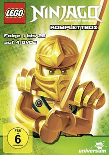 Lego Ninjago Komplettbox, Folge 1-26 [4 DVDs]