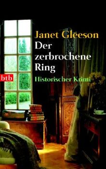 Der zerbrochene Ring. Historischer Krimi