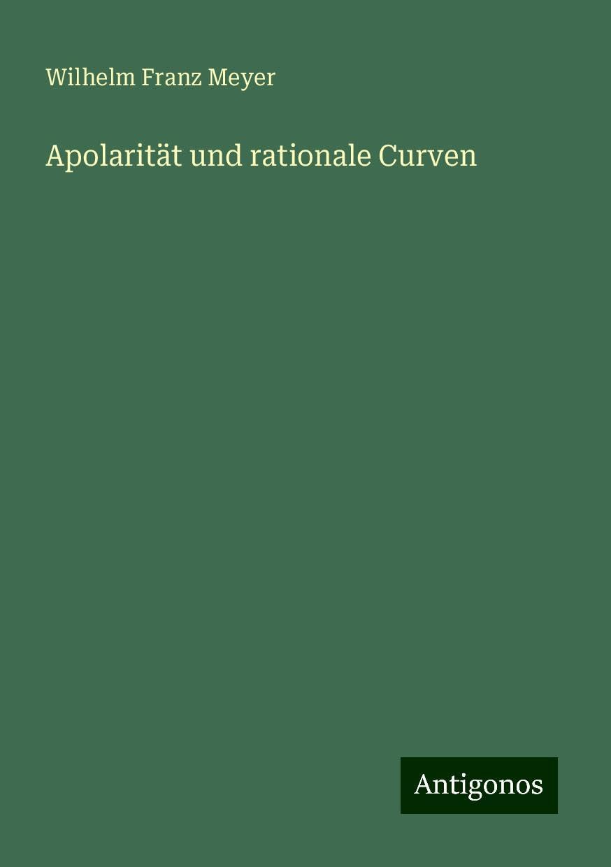 Apolarität und rationale Curven