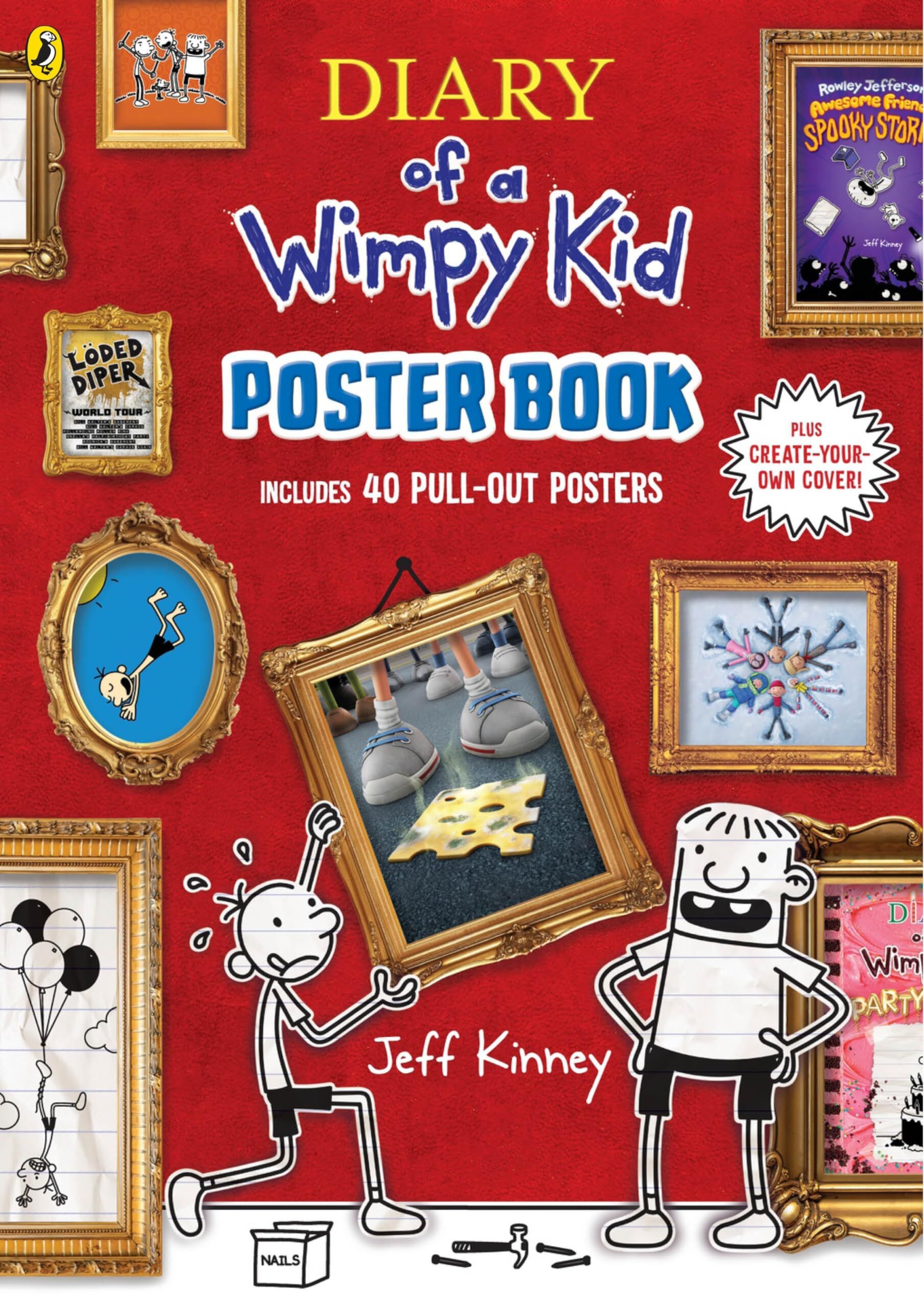 Kinney, Jeff: Diary of a Wimpy Kid Poster Book (Includes 40 Pull-Out Posters)