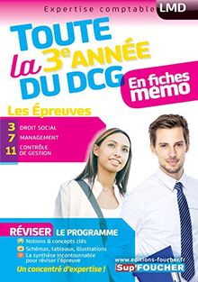 Toute la 3e année du DCG : en fiches mémo