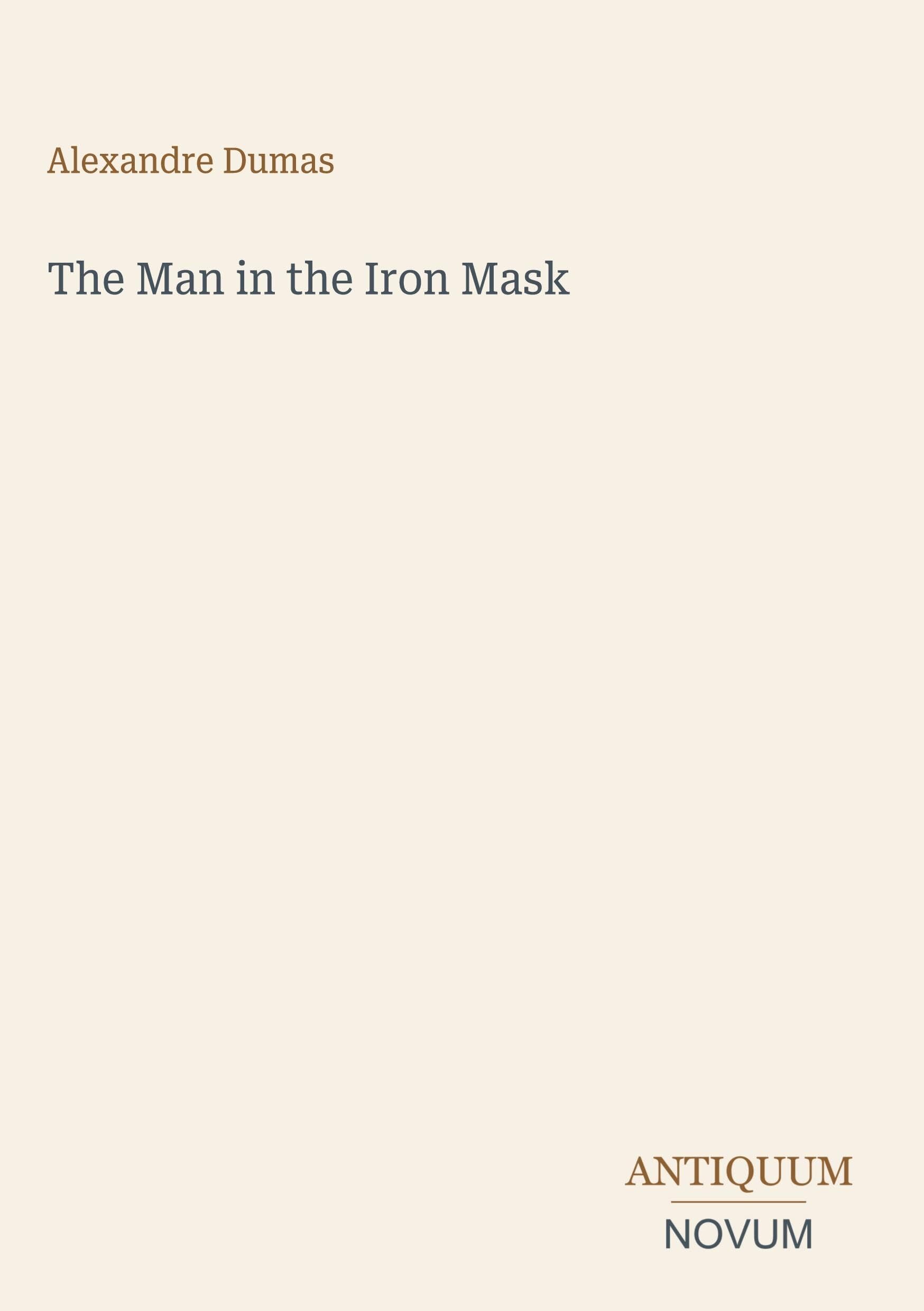 The Man in the Iron Mask