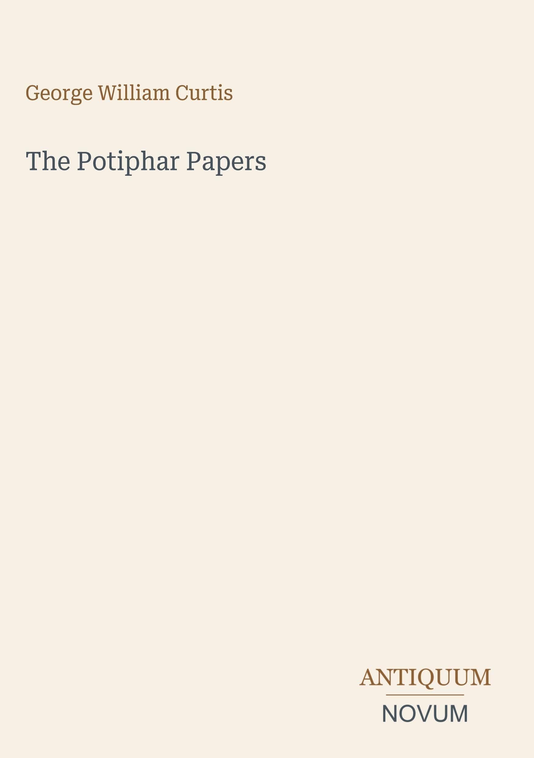 The Potiphar Papers
