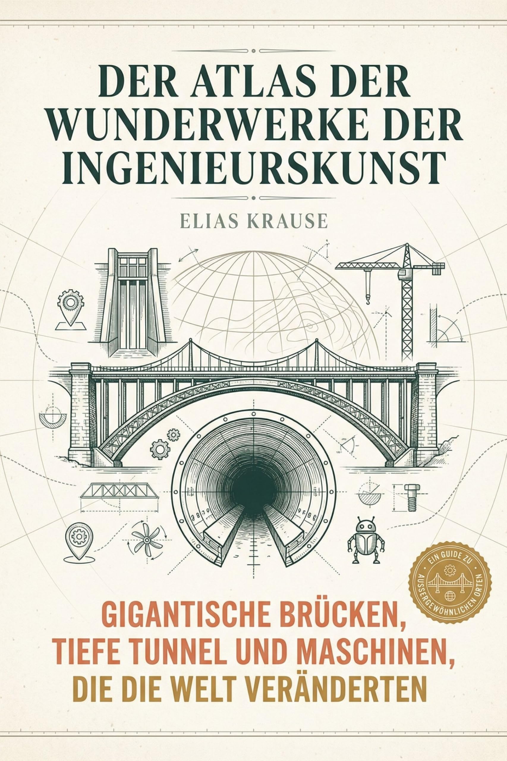Der Atlas der Wunderwerke der Ingenieurskunst: Gigantische Brücken, tiefe Tunnel und Maschinen, die die Welt veränderten. Ein Buch für Technik-Begeisterte und Bewunderer menschlicher Schaffenskraft