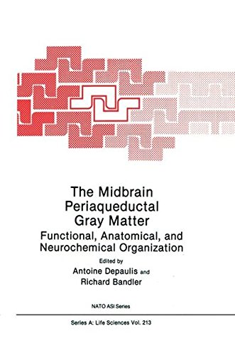 The Midbrain Periaqueductal Gray Matter: Functional, Anatomical, and Neurochemical Organization: Functional, Anatomical and Neurochemical Organization - Proceedings (Nato Science Series A:)
