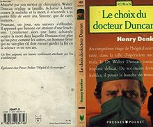 Le Choix du docteur Duncan