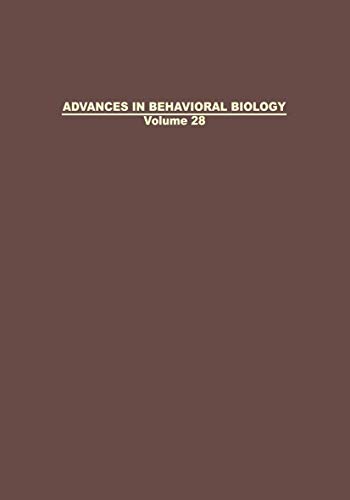 Brain Plasticity, Learning, and Memory (Advances in Behavioral Biology) (Advances in Behavioral Biology, 28, Band 28)