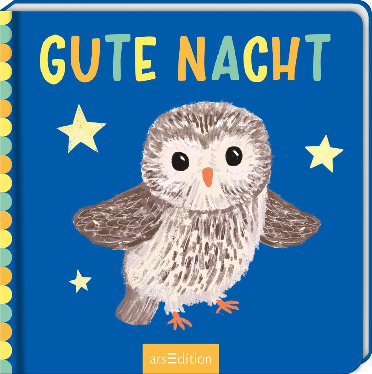 Gute Nacht: mit Knisterumschlag | Erstes Babybuch mit Knistereffekt zum Greifen und Entdecken für Kinder ab 3 Monaten
