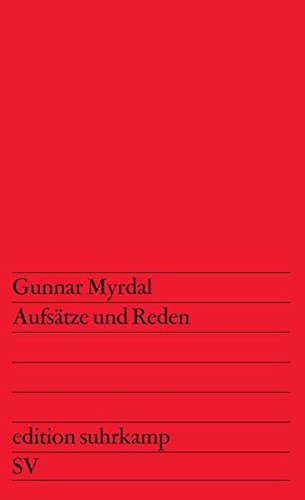Aufsätze und Reden: Aus dem Englischen übersetzt von Michael Lang (edition suhrkamp)