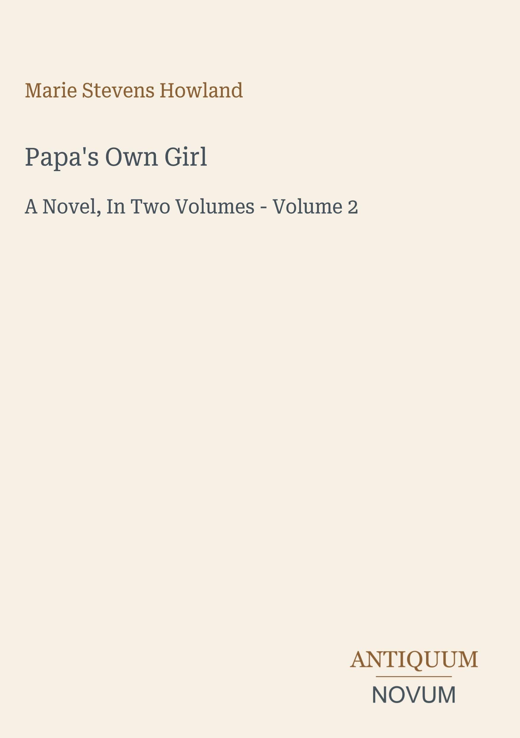 Papa's Own Girl