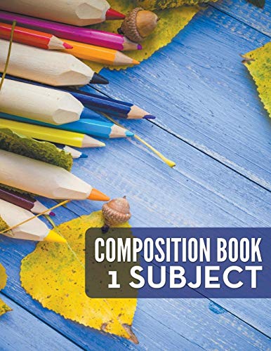 Composition Book: 1 Subject