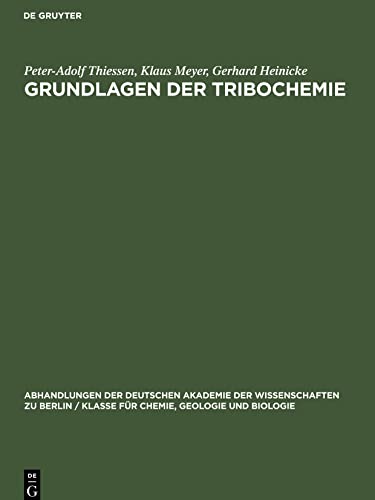 Grundlagen der Tribochemie