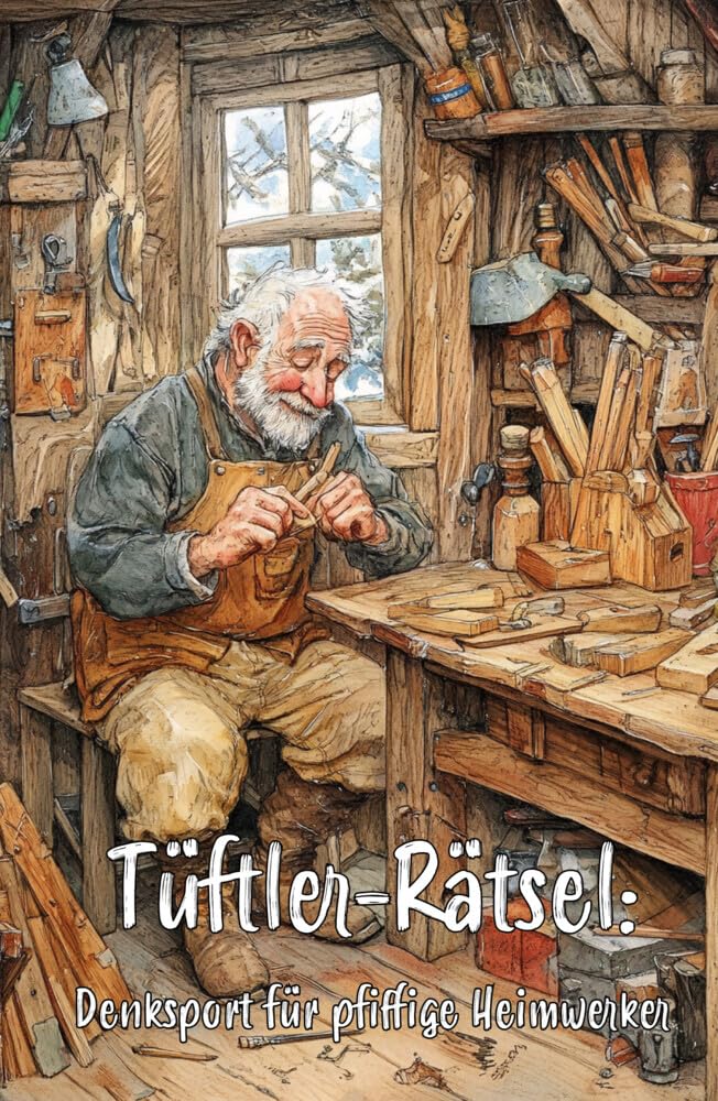 Tüftler-Rätsel: Denksport für pfiffige Heimwerker: Ultimatives Rätselbuch für echte Heimwerker-Profis!: Mit kniffligen Rätseln rund ums Heimwerken - ... - Creative Books by Herzsprung-Verlag)